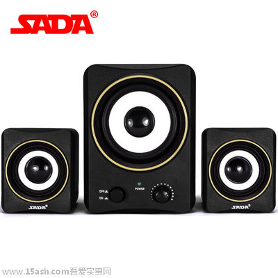 Sada赛达D-200音响低音炮USB小音箱仅26元 201311251342