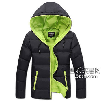 邦格狼秋冬装男士加厚保暖短款棉衣 天猫仅37元包邮