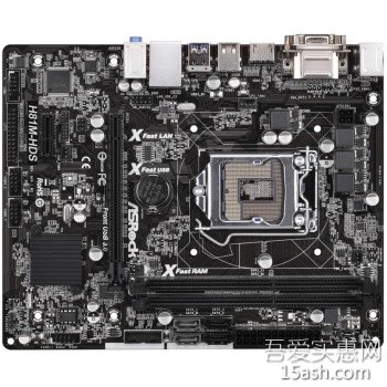 ASRock华擎H81M-HDS LGA 1150电脑主板