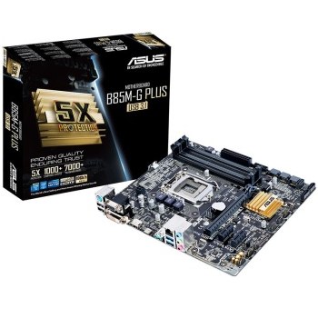 ASUS华硕B85M-G PLUS/USB3.1主板