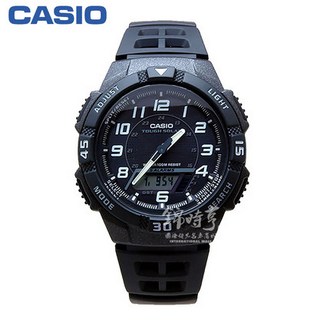 CASIO卡西欧 AQ-S800W-1B 太阳能运动男士手表