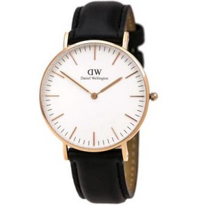 Daniel Wellington 0508DW女士手表 黑色表带