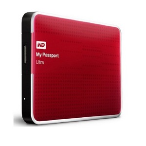 WD/西部数据My Passport Ultra USB3.0 1TB 超便携移动硬盘