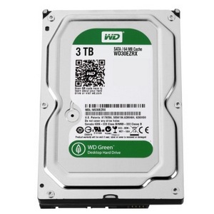 西部数据(WD)绿盘 3TB SATA6Gb/s 64M 台式机硬盘(WD30EZRX)