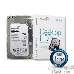 有低价：Seagate/希捷 ST1000DM003 1tB 硬盘 天猫270元包邮