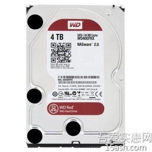 西部数据(WD)红盘 4TB SATA6Gb/s 64M 台式机硬盘