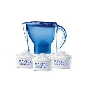 双11预售：BRITA/碧然德 MARELLA 3.5L净水壶一壶四芯 23元定金+194尾款