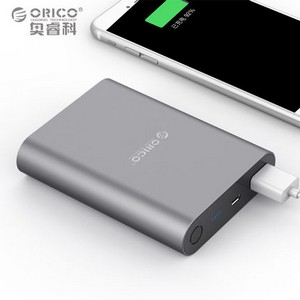 预售118元包邮 Orico/奥睿科Q1 QC2.0快充移动电源10000毫安 赠数据线