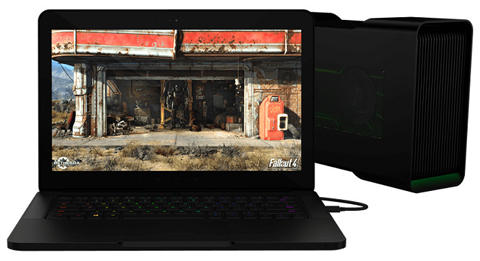 灯厂放绝招 能外接显卡的Razer Blade 2016现身