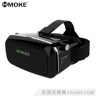 Moke手机VR魔镜 虚拟拟现实3D眼镜 123元包邮