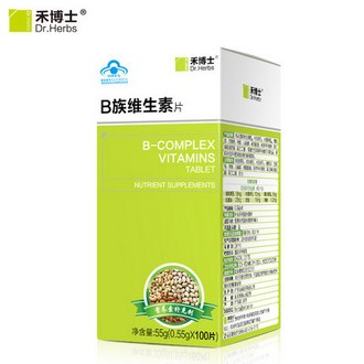 禾博士 B族维生素片0.55g/片*100片