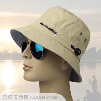 佩斯卡夏季男士渔夫帽遮阳帽
