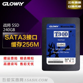 Gloway光威战将T300 240G固态硬盘