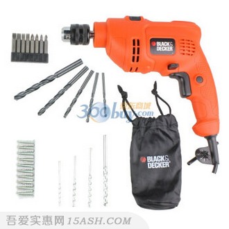 BLACK&DECKER 百得 KR504REP20 冲击钻套装