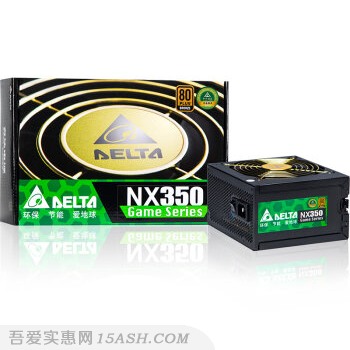 DELTA 台达 额定350W NX350 80PLUS铜牌电源