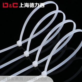 上德4*200mm固定塑料尼龙扎带500条