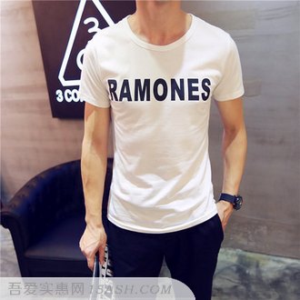 DUGATPY 男士圆领T恤短袖 DUGATPY 男士圆领T恤短袖