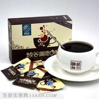越谷 云南小粒速溶黑咖啡60g
