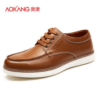 AOKANG 奥康 秋季新款英伦休闲皮鞋