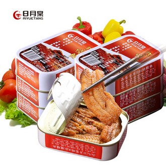 日月棠 红烧鳗鱼罐头6罐
