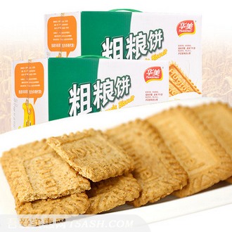 华美粗粮饼干曲奇550g*2箱