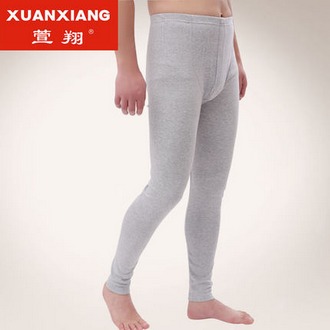 萱翔 男士弹力修身打底秋裤