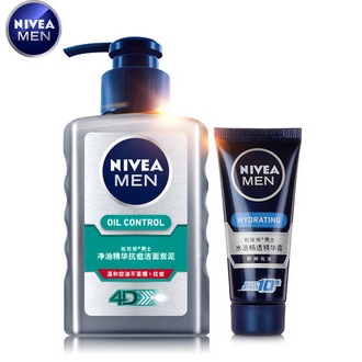 NIVEA 妮维雅 男士控油祛痘洗面奶150ML