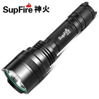 SupFire 神火 强光手电筒 强光充电超亮户外