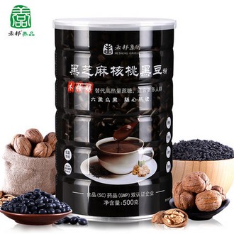 禾邦 黑芝麻核桃黑豆粉500g