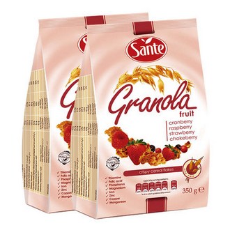 波兰进口 SANTE 三特 浆果干吃燕麦片