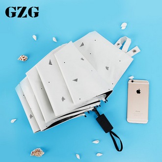 GZG 防紫外线小清新折叠伞 券后21.8元包邮