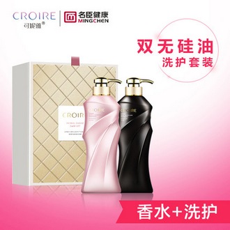 蒂花之秀 无硅油洗发水350ml+护发素350ml