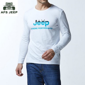 Afs Jeep/战地吉普 男士长袖t恤