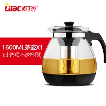 紫丁香 防撞不锈钢茶壶 1600ml