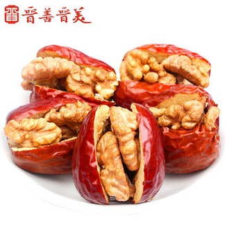 枣加核桃美脑枣 红枣夹核桃仁250g*2