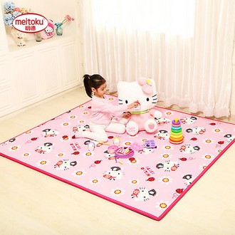 明德 HELLOKITTY 双面爬行垫
