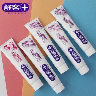 舒客 牙膏套装5支 共680g