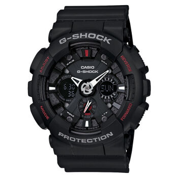 CASIO卡西欧G-SHOCK系列运动石英男表GA-120-1A